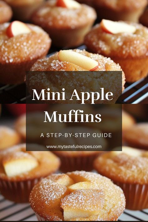 Whip up a batch of these Mini Apple Muffins for your next gathering! With their sweet apple flavor and delightful cinnamon aroma, they’re a hit with both kids and adults alike. Perfect for sharing or simply enjoying on your own! Mini Apple Muffins Kids, Mini Apple Muffins Easy, Apple Cinnamon Mini Muffins, Best Mini Muffins, Apple Mini Muffins, Mini Apple Muffins, Mini Muffin Recipe, Apple Muffin Recipes, Snack Easy