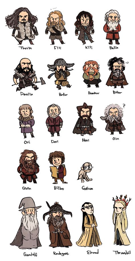 Company The Hobbit Characters, Hobbit Dwarves, Hobbit Art, Fili And Kili, Lotr Art, Desenhos Harry Potter, Hobbit Hole, Illustration Photo, Thranduil