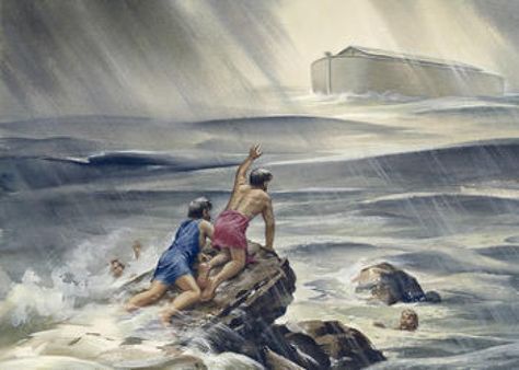 Noah: The Rest of the Story | United Church of God Easter Friday, Noah Flood, Noahs Arc, Genesis 6, Bible Images, Bible Pictures, Biblical Art, The Son Of Man, God The Father