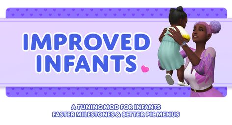 Improved Infants v1.0 Sims 4 Realistic Health Mod, Better Infants Sims 4, Infants Mods Sims 4, Sims 4 Mm Cc Infant, Infant Traits Sims 4, Sims 4 Infant Mod, Sims 4 Drunk Mod, Infant Mods Sims 4, Ts4 Traits