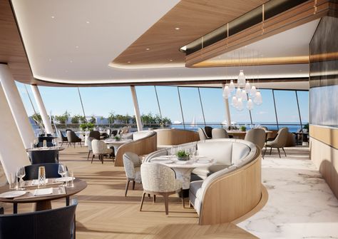 AMAALA Reveals Iconic New Yacht Club Designs - Luxe Beat Magazine Yacht Aesthetic, Mohammed Bin Salman, Luxury Yacht Interior, Marine Landscape, Bin Salman, Yacht Interior Design, Yacht World, Prince Mohammed, Yacht Interior