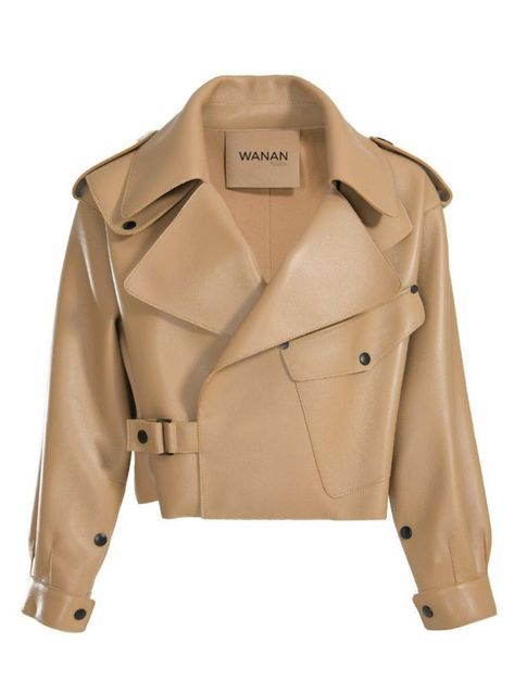 Luxury Vintage Single-breasted Leather Jacket, Beige Leather Jacket, Custom Leather Jackets, Leder Outfits, Cropped Leather Jacket, Slim Fit Jackets, Real Leather Jacket, Leather Outfit, Leather Jackets Women