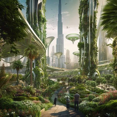 Urban Icon, Eco City, Eco Architecture, Sustainable City, Green Power, Green Architecture, Green City, Futuristic City, Future City