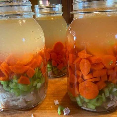 Canning Turkey Bone Broth, Pressure Canning Turkey Broth, Turkey Soup For Canning, Pressure Canning Turkey Soup, Canning Turkey Soup Recipes, Canning Turkey Meat, Canned Turkey Recipes, Canning Turkey Broth, Canning Turkey Soup