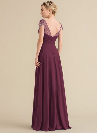 Mulberry, Cabernet Bridesmaid Dresses | JJ's House Cabernet Bridesmaid Dresses, Mulberry Bridesmaid Dresses, Mulberry Color, Ruffle Beading, Bridesmaid Gowns, Perfect Bridesmaid Dress, Affordable Bridesmaid Dresses, Floor Length Chiffon Bridesmaid Dresses, Color Season