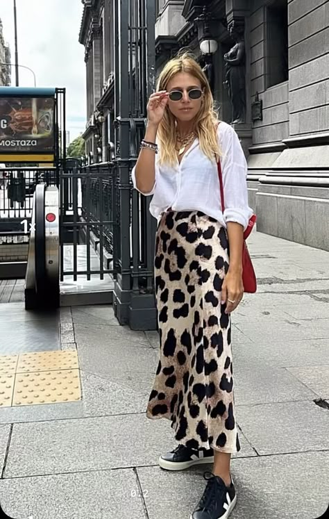 Tiger Print Skirt Outfits, Satin Leopard Skirt Outfit, Leopard Satin Skirt Outfit, Sandles Outfit, Animal Print Skirt Outfit, Leopard Print Skirt Outfit, Wrap Skirt Outfit, Leopard Skirt Outfit, Printed Skirt Outfit