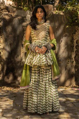 Punit Balana, Sharara Pants, Cowl Neck Cami, Cami Bodysuit, Velvet Blouses, Silk Suit, Sharara Set, Maggam Work, Indian Fashion Designers