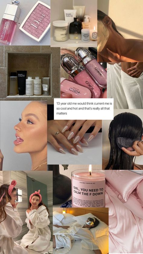 Makeup Moodboard Collage, Skincare Collage, Skincare Moodboard, 2023 Skincare, Beauty Moodboard, Makeup Collage, Dior Skincare, Makeup Wallpapers, Dior Lip Glow