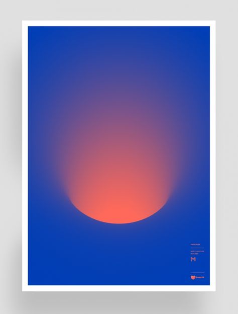 Rising Sun Creative Gradient Poster Example - Venngage Poster Examples Posters Conception Graphique, Event Posters, Graphisches Design, 타이포그래피 포스터 디자인, Plakat Design, Design Graphique, Minimalist Poster, Art Graphique, Graphic Design Posters