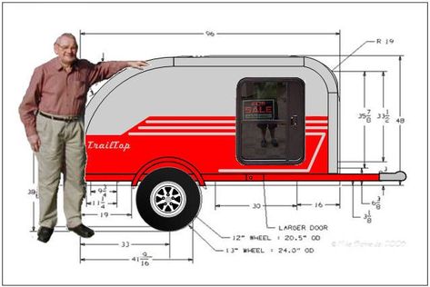 Teardrop Trailer Plans, Teardrop Camper Plans, Mini Caravan, Camping Trailer Diy, Building Components, Teardrop Caravan, Homemade Camper, Teardrop Camper Trailer, Diy Camper Trailer