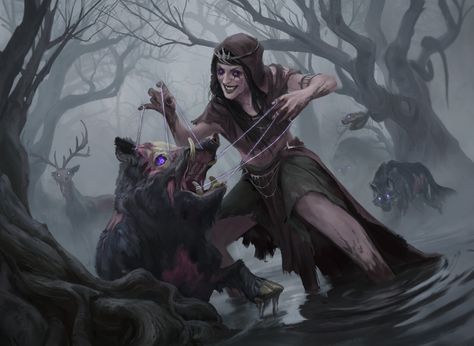 ArtStation - Puppet Raiser, Ângelo Bortolini Dnd Puppeteer, Types Of Magic, Magic The Gathering Cards, Splash Art, Paintings And Drawings, Concept Illustration, Image Painting, Illustration Ideas, Wizards Of The Coast