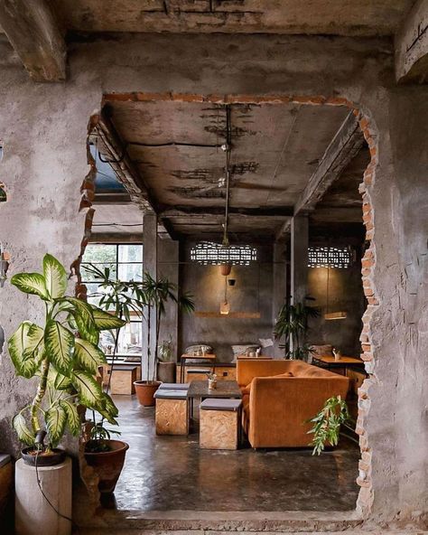 Coffee House Design, Coffee Shop Concept, Industrial Cafe, Rustic Cafe, Industrial Restaurant, Cafe Concept, Rustic Restaurant, Cafe Shop Design, 카페 인테리어 디자인