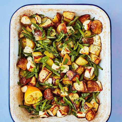 Traybake Dinner, Tray Bake Recipes, Green Beans And Potatoes, Health Dinner Recipes, Green Bean, Home Essentials, Grocery Shop, Main Meals, Fresh Produce