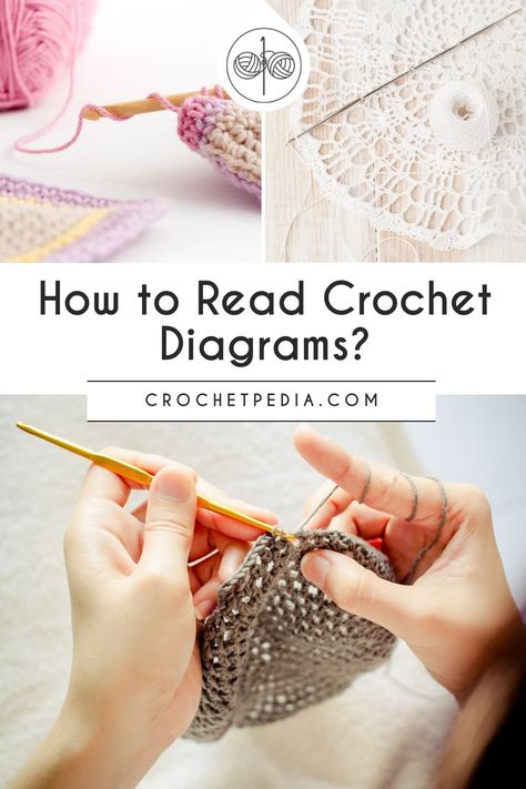 How To Follow Crochet Diagram, How To Read Crochet Diagrams, How To Read Crochet Patterns, Crochet Help, Crochet Loom, Crochet Therapy, Crochet Stitches Symbols, Crochet Diagrams, Crochet Succulent