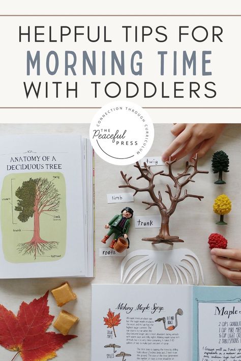 Easy Morning Activities For Kids, Preschool Waldorf Activities, Morning Activities For Preschoolers, Montessori For Toddlers, Waldorf Toddler Activities, Morning Toddler Activities, Toddler Morning Basket Ideas, Homeschool For Toddlers, Preschool Morning Activities