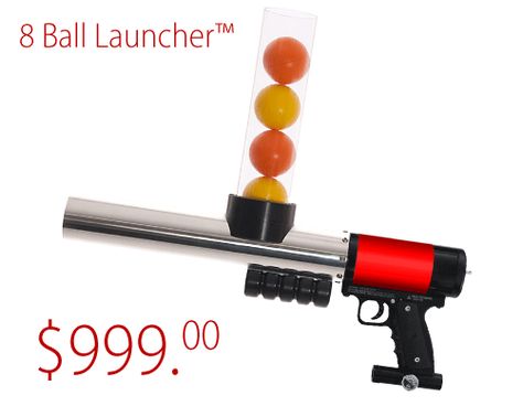 Ball Launcher, 8 Ball, Cool Inventions, Golf Ball, Golf