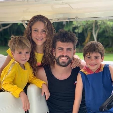 Shakira's sons are two peas in a pod. Shakira And Pique, Shakira And Gerard Pique, Gerard Pique, Moving To Miami, Celebrity Families, Child Custody, Famous Stars, Celebrity Kids, Famous Singers