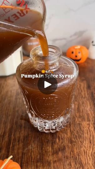 1.1M views · 695 reactions | Pumpkin Spice Syrup for a cozy fall drink at home! 🧡 | Pumpkin Spice Syrup for a cozy fall drink at home! 🧡
Ingredients
1 cup cane sugar
1 ¼ cups water
⅓ cup  @libbyspumpkin
2 teaspoon pumpkin pie spice
½... | By Libby's Pumpkin | Facebook Peppermint Hot Cocoa Cookies, Homemade Syrups, Cozy Fall Drinks, Vegan Christmas Cookies, Pumpkin Syrup, Peppermint Hot Cocoa, Drink At Home, Making Iced Tea, Pumpkin Spiced Latte Recipe