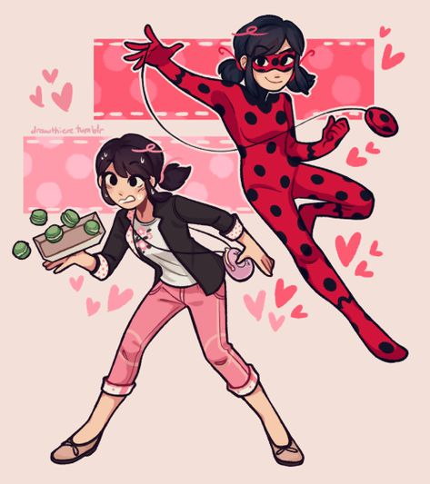 Emo Marinette Fanart, Miraculous Ladybug Drawing, Ladybug Icon, Miraculous Fanart, Ladybug Und Cat Noir, Ladybug Art, Ladybug Wallpaper, Miraculous Ladybug Oc, Miraculous Ladybug Fanfiction