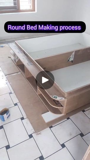 Hydrolic Bed Designs, Hydraulic Bed Design, Hydraulic Bed, Shree Shyam, Round Beds, Interior Bedroom, How To Make Bed, Bed Design, Round Shape