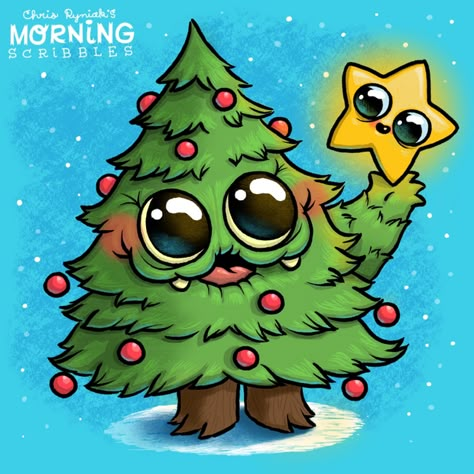 Morning Scribbles Christmas, Merry Christmas Art Draw, Cute Christmas Art Drawing, Merry Christmas Drawing Art, Crismas Drawings Ideas, Xmas Drawing Ideas, Ugly Christmas Sweater Diy Funny, Morning Scribbles, Monster Drawings