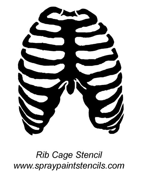 Rib cage Ribs Sketch, Rib Cage Drawing, Cool Stencils, Beginner Tattoos, Arabic Tattoo Quotes, Tattoo Quotes For Women, Arabic Tattoo, Vintage Hoodies, Rib Cage