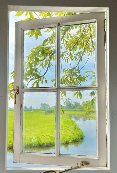 Window Frame Art Ideas, Painting Of A Window View, Looking Out Window Reference, Open Window Photography, Window View Drawing, Windowsill Ideas, Journal Painting, Cottage Windows, Window Photography