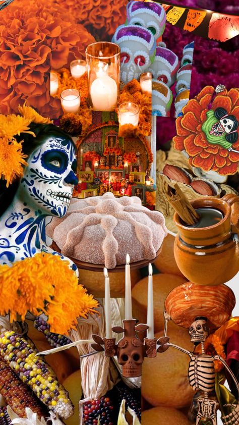 #myfirstshuffle #mexicanaesthetic #diadelosmuertos #fallseason #otoño #beautiful #cultura #culture #mexico Mexico Culture Art, Halloween Around The World, Chicana Aesthetic, Dia De Los Muertos Decorations Ideas, Danny Ocean, Mexican Culture Art, Culture Day, Mexico Culture, Ipad Background