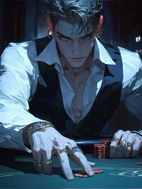 Mafia Man, 얼굴 드로잉, Dark Anime Guys, Anime Guys Shirtless, Guy Drawing, 판타지 아트, 영감을 주는 캐릭터, Anime Drawings Boy, Dark Anime