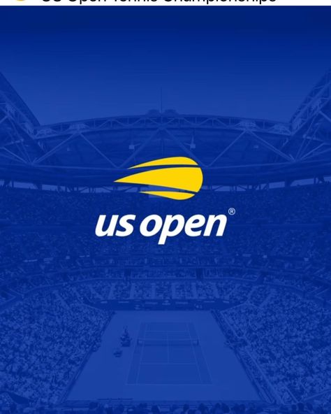 2024 US Open Tennis 🎾 Championships starts tomorrow, Monday 26th August. Tennis Logo, Tomorrow Monday, Us Open Tennis, Tennis Championships, Us Open, Tennis, Collage, Quick Saves