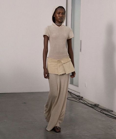 Toni And Guy, Ankle Length Skirt, Paloma Wool, Moda Paris, Spring Summer 2023, Knitted Hood, Woman Silhouette, Feminine Design, Summer 2023