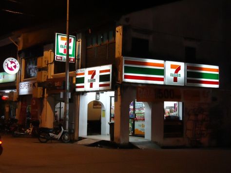 7-eleven franchise store 7 Eleven Aesthetic Philippines, 7/11 Store 7 Eleven, 711 Store, Fic Ideas, Franchise Marketing, Seven Eleven, Guys Read, Quick Service Restaurant, Penang Malaysia