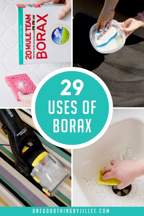 Of all the products in the laundry aisle, few are as useful around the house as borax. Borax Cleaner, Uses For Borax, Borax Uses, Borax Cleaning, Clogged Drains, One Good Thing By Jillee, Cleaning Hacks Tips And Tricks, Cleaning Methods, Diy Cleaning Solution