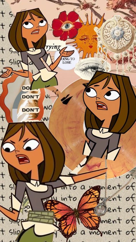 #totaldrama #totaldramaisland #totaldramacourtney #wallpaper #moodboards #courtney #courtneytdi #aesthetic Total Drama Wallpaper, Drama Wallpaper, Aesthetic Shuffles, Island Wallpaper, Disney Shows, Total Drama Island, Total Drama, Pretty Wallpapers Backgrounds, Drama Series