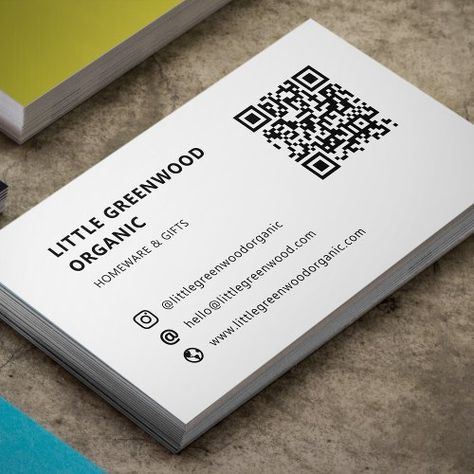 $27.4 | QR Code Simple Modern Minimal White Instagram - qr code, simple modern minimal white, instagram business card, social media icon business card, professional corporate small business, email website business template, qr code business card, virtual digital contact scannable, clean simple business card template, etsy store business card Business Card Social Media, Business Card Qr Code, Business Card With Qr Code, Instagram Business Card, Qr Code Business, White Instagram, Qr Code Business Card, Website Business, Business Email