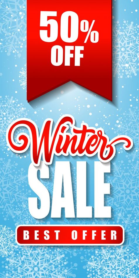 Winter Sale Poster, Winter Sale Banner, Clearance Sale Sign, Christmas Sale Poster, Stock Clearance Sale, Poster Christmas, Graphic Ideas, Poster Background, Poster Background Design