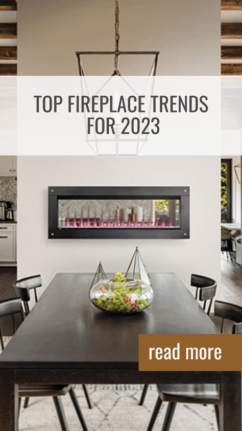 What fireplaces are in style for 2023? Fireplaces have moved away from being “just” functional to becoming the ultimate source of ambiance, tranquility, and comfort. They also have become a symbol of style and luxury. Bold, ultra-modern, and innovative—these are the top fireplace trends you will see in the new year. Fireplace Trends 2023, Fireplace 2023 Trends, Fireplaces 2023, Fireplace Trends For 2023, 2023 Fireplace Trends, 2024 Fireplace Trends, Fireplace 2023, 2023 Fireplace, Fireplace Trends