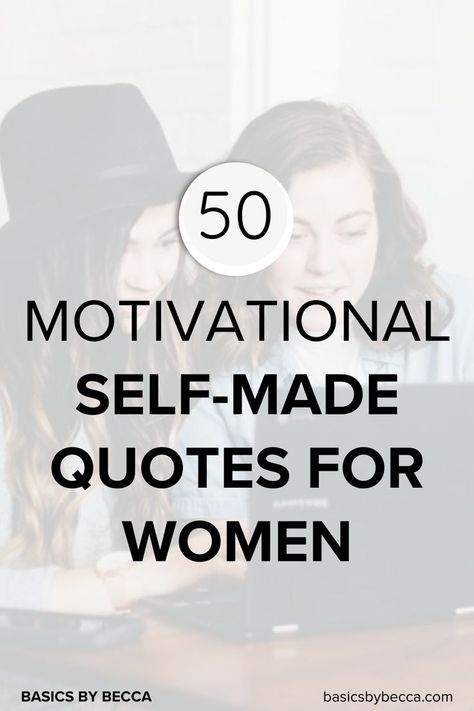 Own your journey, boss ladies! 🌟 Dive into 50 motivational self-made quotes that inspire success. 💼 Swipe up to read the full blog post now and fuel your path to greatness. #SelfMadeWomen #MotivationQuotes #SuccessJourney #BasicsByBecca #EmpowermentQuotes #WomenInBusiness #OwnYourSuccess Quotes For Boss Lady, Quotes For Boss, Self Made Quotes, Strength Quotes For Women, Quotes That Inspire, Boss Ladies, Full Quote, Breaking Barriers, Strength Of A Woman