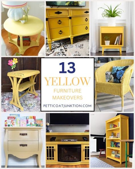 Yellow bedroom decor