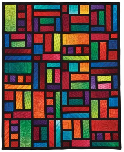 Fruit Quilt, Window Quilt, History Of Quilting, Rag Quilt Patterns, Sewing Quilts, Stained Glass Quilt, Jelly Roll Quilt Patterns, Quilt Pattern Download, Straight Line Quilting