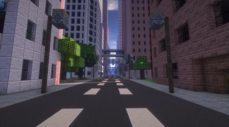 City Sidewalk, Minecraft City, Videos Youtube, Minecraft