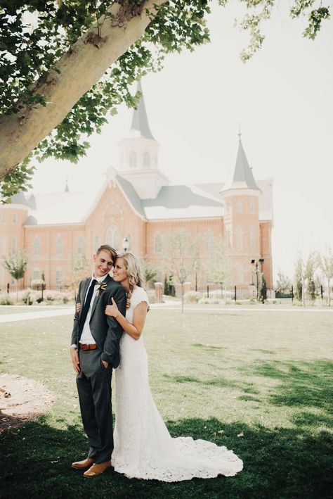 Lds Wedding Photos, Provo City Center Temple Wedding, Temple Wedding Photos, Provo City Center Temple, Nevada Wedding, Enchanted Garden Wedding, Lds Temples Wedding, Love And Family, Backyard Reception