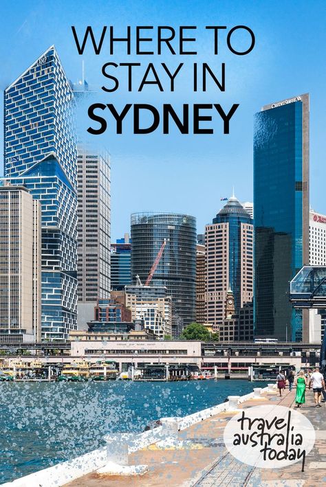 My top tips for where to stay in Sydney, Australia. The best Sydney hotels and hostels, plus the best neighbourhoods to stay in Sydney. Choosing where to stay in Sydney can make a big difference to your trip, which is why I've put together this specially-curated list of the best accommodation in Sydney, to take the guess work out of your visit to Sydney, Australia. #travel #australia #australiatravel #nsw #sydney Where To Stay In Sydney Australia, Explore Australia, Australia Travel Bucket Lists, Sydney Australia Travel, New Zealand Travel Guide, Australia Tourism, Australia Itinerary, Travel To Australia, Sydney Hotel