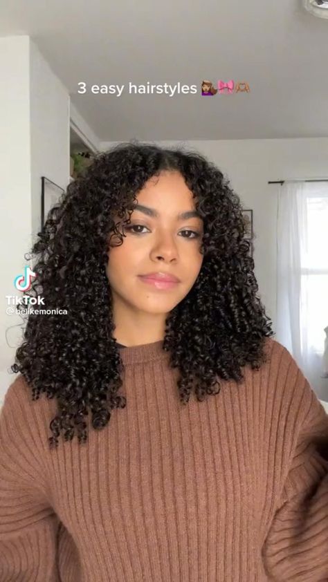 Effortless Elegance: Layered Curly Haircut for Bouncy Curls Tutorial ✂️" Pinterest Description: Dive into the world of gorgeous curls with our expert tutorial on achieving the perfect layered curly haircut! Whether you have natural curls or want to add some texture to your straight hair, we've got you covered. Learn the tips and tricks to make your curls pop with bouncy vitality. Don't miss out - pin this for later and follow us for more haircare inspiration. #CurlyHaircut #LayeredCurls #Curly Twist Out On Curly Hair, Curly Hairstyles For Layered Hair, Hair Styles 3c Curls, Natural Curly Hairstyles Half Up, Easy Curly Hairstyles With Bangs, Short Curly Hairstyles For Picture Day, C3 Curly Hairstyles, First Day Of School Hairstyles Curly Hair, Styling 3b Curly Hair