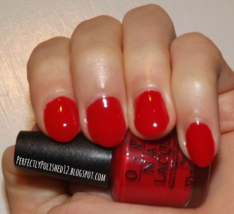 Opi Colors, Opi Nail Polish, Bright Red, Orange Red, Nail Polish, Orange, Nails, Hair, Red