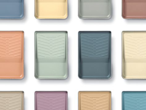 Paint Companies Embrace Timeless Therapeutic Colours in Their 2021 Colour Forecasts - Anne Roselt Design Valspar Paint Colors, Valspar Colors, Valspar Paint, New Paint Colors, Color Forecasting, Cream Walls, Blue Paint Colors, Paint Companies, Clinic Design