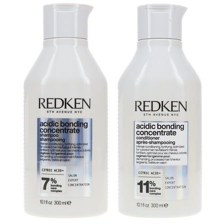 The Redken Acidic Bonding Concentrate Shampoo is our most concentrated all-in-one formula for strength repair for all types of damaged hair. This rich, luxurious vegan & sulfate-free shampoo provides ultimate strength repair, intense conditioning & color fade protection. You'll see immediately visible results with this product. Apply to wet hair, massage into a lather, rinse. Follow with Conditioner and Leave In Conditioner. Use daily. Don't let damaged hair get you down! With Redken's Acidic Bo Redken Acidic Bonding Concentrate, Redken Acidic Bonding, Acidic Bonding Concentrate, Redken Hair Products, Redken Color, Hair Massage, Volumizing Shampoo, Sulfate Free Shampoo, Leave In Conditioner