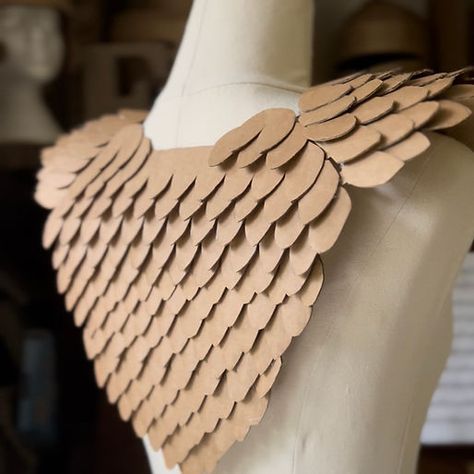 DIY Cardboard Costumes | Zygote Brown Designs Dragon Costumes Diy, Diy Nimona Costume, Cardboard Dragon Mask Diy, Cardboard Dragon Wings Diy, Female Dragon Cosplay, Cardboard Dragon Scales, Diy Dragon Scales How To Make, Dragon Scale Template, Dragon Scales Template