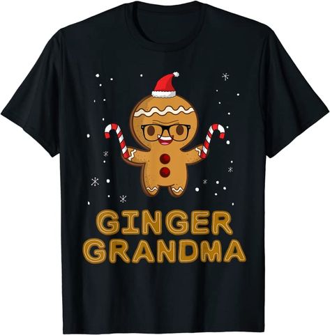 Amazon.com: Matching Gingerbread Family Christmas Pajamas Grandma Shirt : Clothing, Shoes & Jewelry Gingerbread Family, Christmas Gingerbread Men, Grandma Shirt, Father Gift, Family Christmas Pajamas, Grandma Shirts, Family Christmas Shirts, Vneck Tshirt Women, Christmas Pajamas