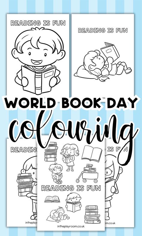 20+ Free World Book Day Colouring Pages - In The Playroom Homeschool Preschool Curriculum Free, Preschool Weekly Themes, World Book Day Activities, Homeschool Preschool Schedule, Preschool Curriculum Free, Abc Countdown, Homeschool Preschool Curriculum, World Book Day Costumes, Preschool Schedule